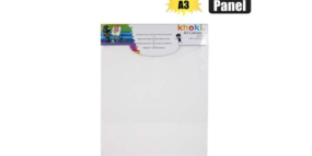Khoki A3 Canvas Panel White
