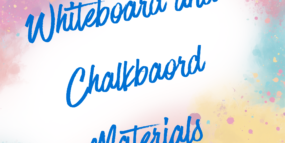 Whiteboard and Chalkboard Materials
