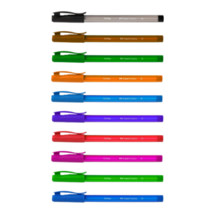 117* Faber-Castell Tri-flow Ball Pen 1mm Assorted Colours (Each)