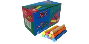 Hi Chalk Dustless Coloured 100's