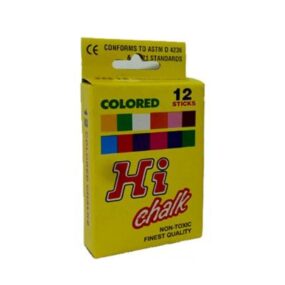 SM2* Hi Chalk Dustless Colour 12's