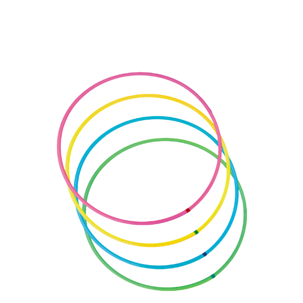 Hula Hoop 69cm Assorted Colours (Each)