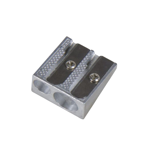 109* Metal Wedge 2 Hole Sharpener