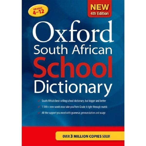 Oxford South African School Dictionary 4th Edition (9780190731809)