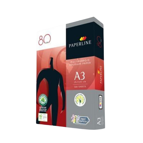 Paperline A3 Copy Paper 80gsm Ream 500's