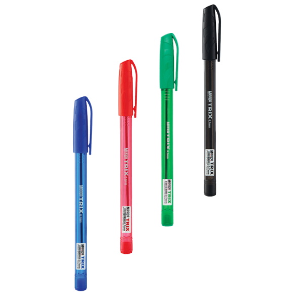 115* Meeco Trix Fine 0.7mm Ballpoint Pen Assorted Colours (Each)