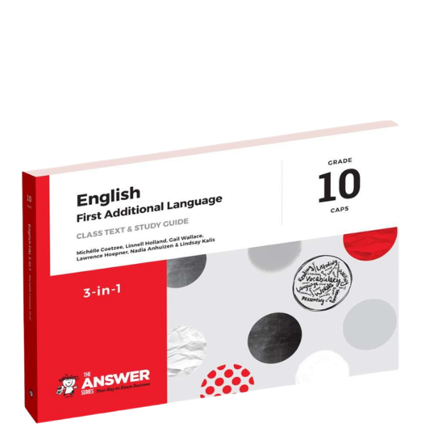 The Answer Series English First Additional Language Grade 10 LB (9781920297930)