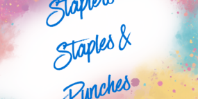 Staplers,Stapels and Punches