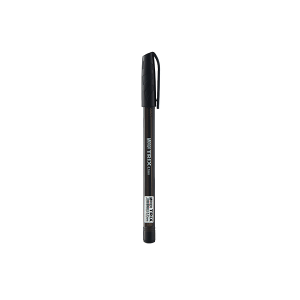 115* Meeco Trix Fine 0.7mm Ballpoint Pen Assorted Colours (Each) - Trix 0.7mm Black