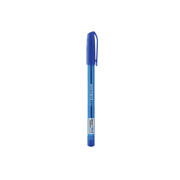 115* Meeco Trix Fine 0.7mm Ballpoint Pen Assorted Colours (Each) - Trix 0.7mm Blue