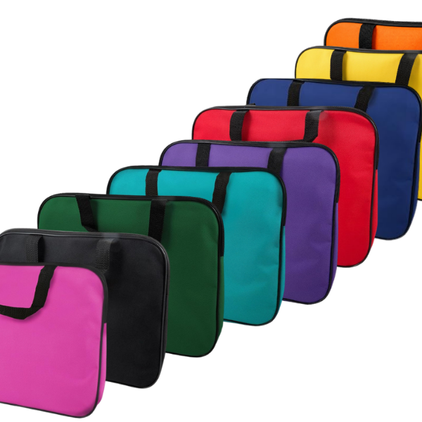 221* Butterfly Homework Book Bag with Handle Assorted Colours (Each)