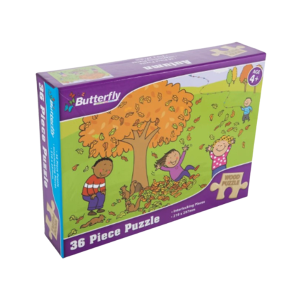 A4 Wooden Puzzle Range 12 - 100 Piece (Each) - 36 Piece