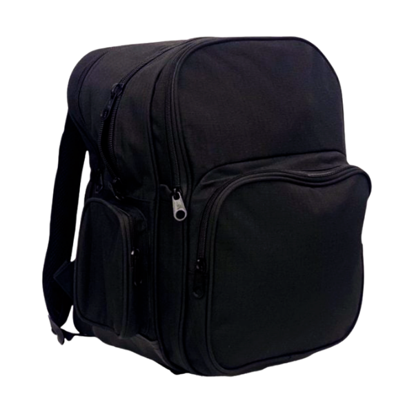 School Mate Extra Large Division Backpack (Black / Navy) (Each) - Black