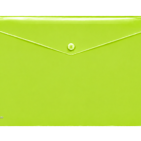 155* A4 Carry Folders 160 Micron Assorted Colours (Each) - Lime