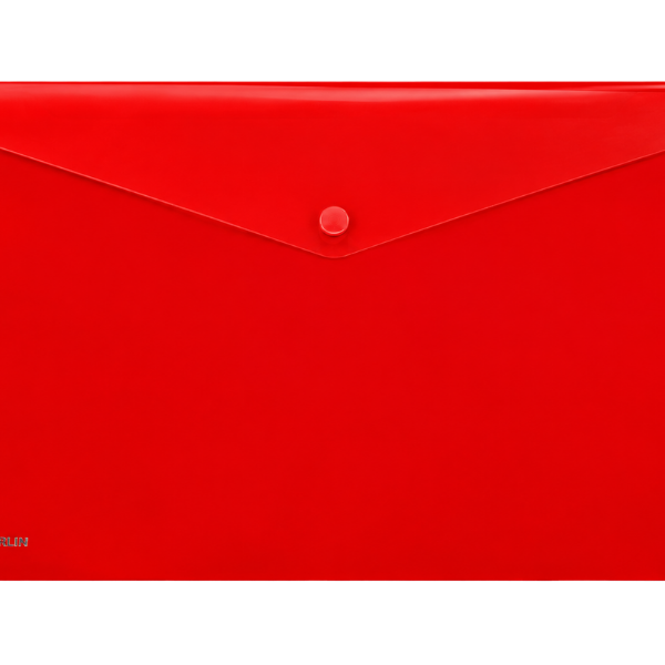 155* A4 Carry Folders 160 Micron Assorted Colours (Each) - Red