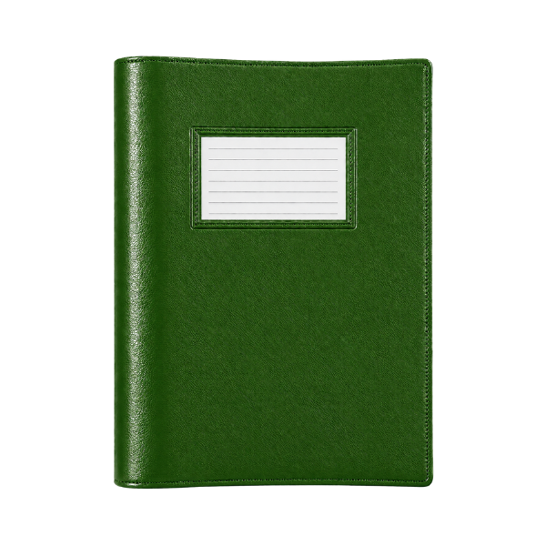 200* A4 Opaque 275 Micron Fitted Book Covers Assorted Colours (Each) - Medium Green