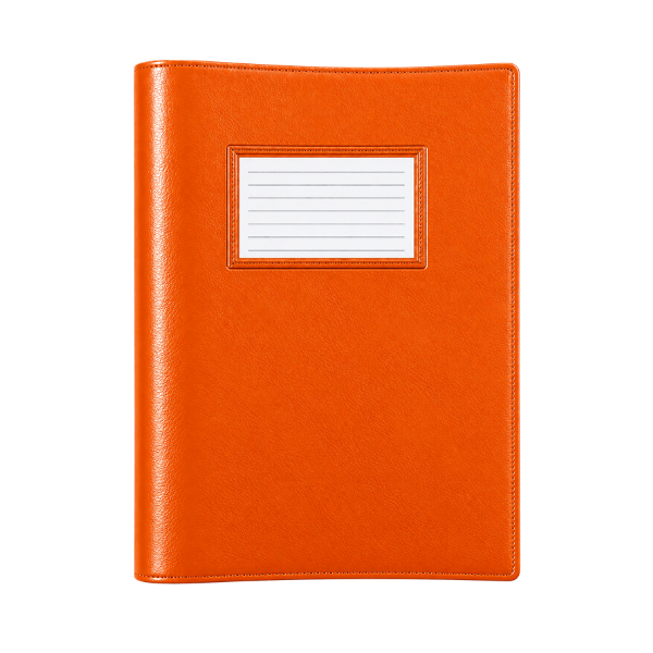 200* A4 Opaque 275 Micron Fitted Book Covers Assorted Colours (Each) - Orange