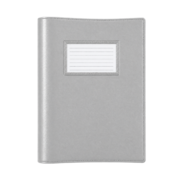 200* A4 Opaque 275 Micron Fitted Book Covers Assorted Colours (Each) - Silver