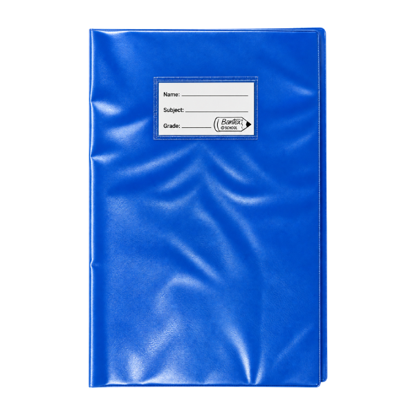 Bantex Opaque Book Covers 140 Mic Assorted Colours (Each) - Blue