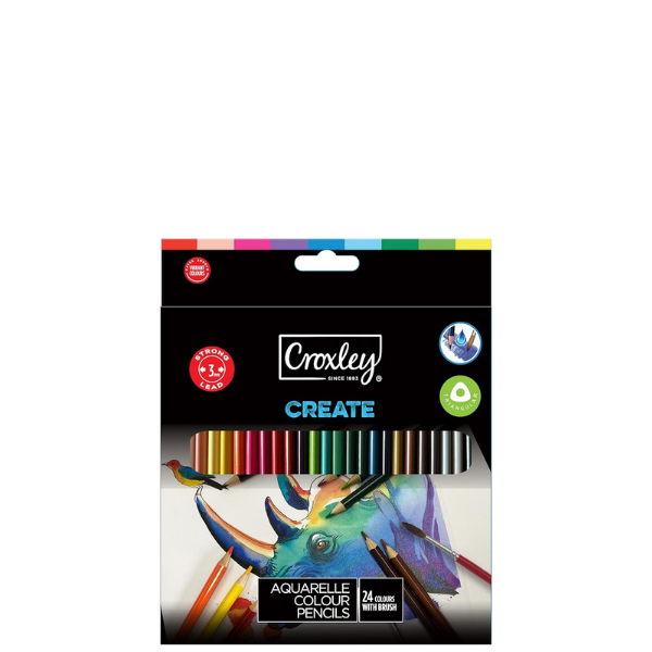 Croxley Create Aquarelle Pencils 24's